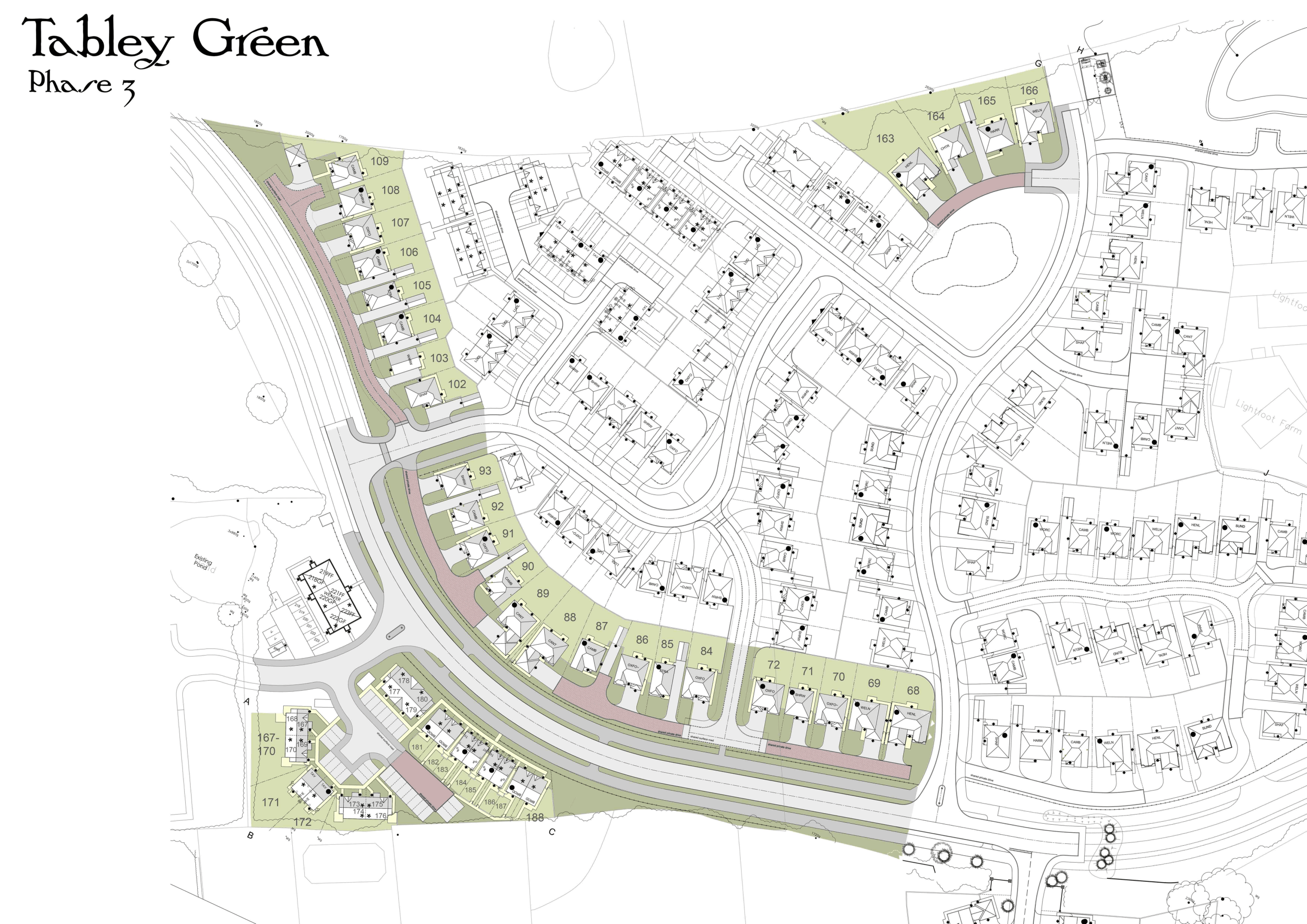 Interactive site plan tabley green fulwood redrow