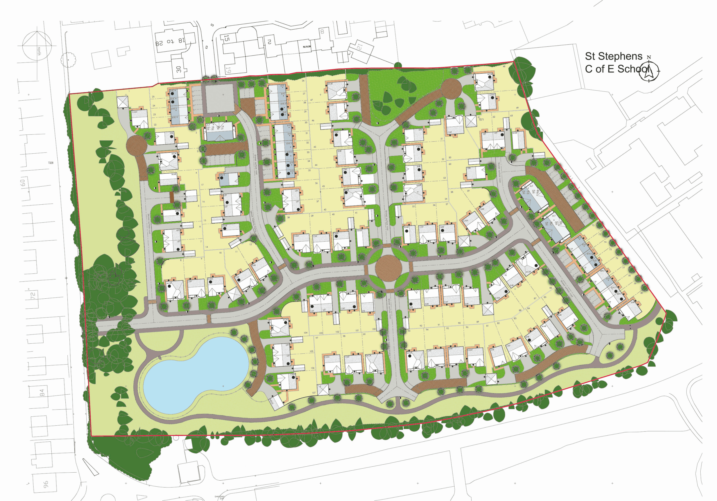 Interactive Site Map | The Coppice, Banks | Redrow