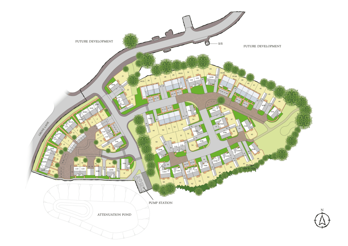 Interactive Site Plan 3190v3 plan