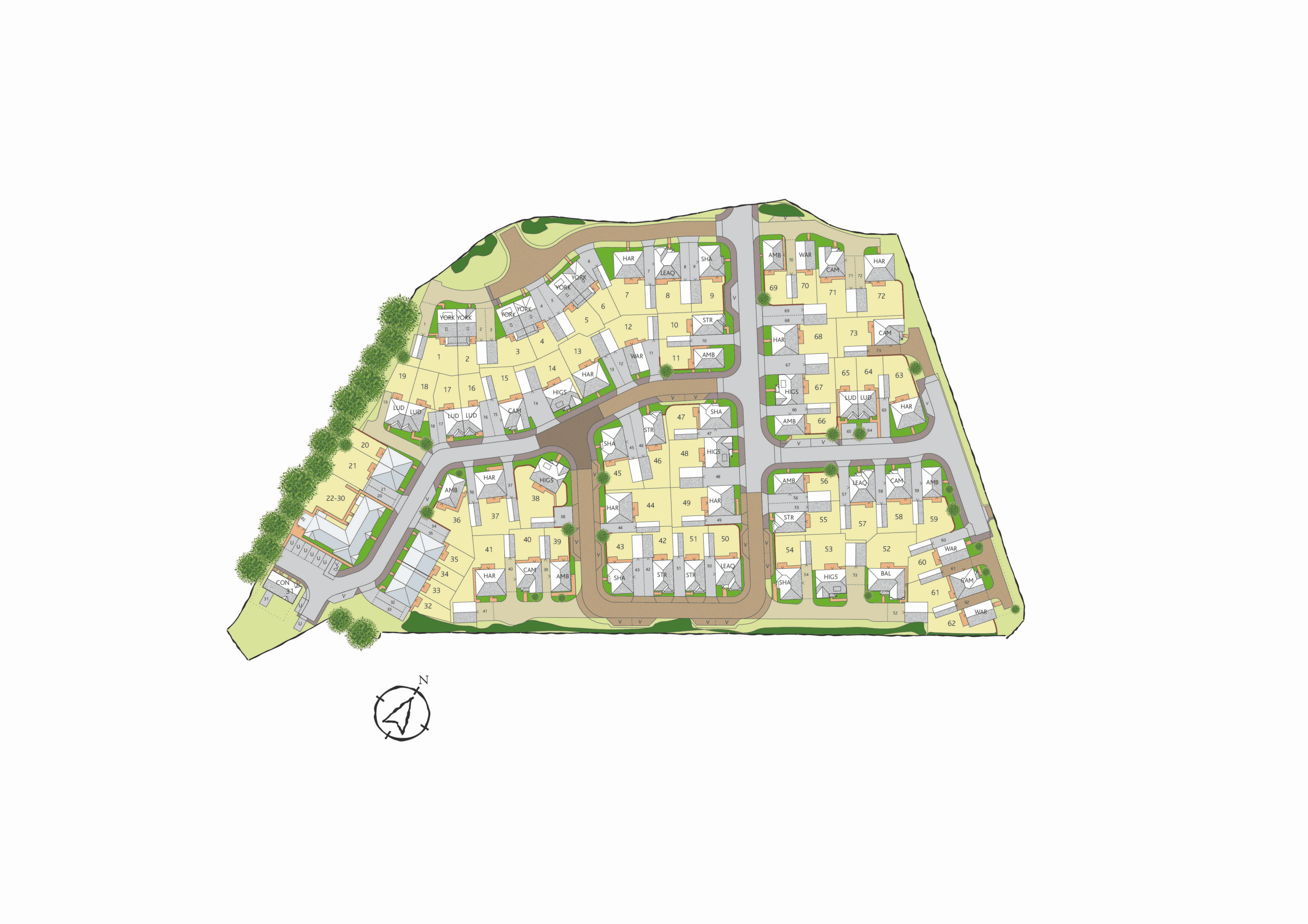 Interactive Site Plan 7471v3 plan