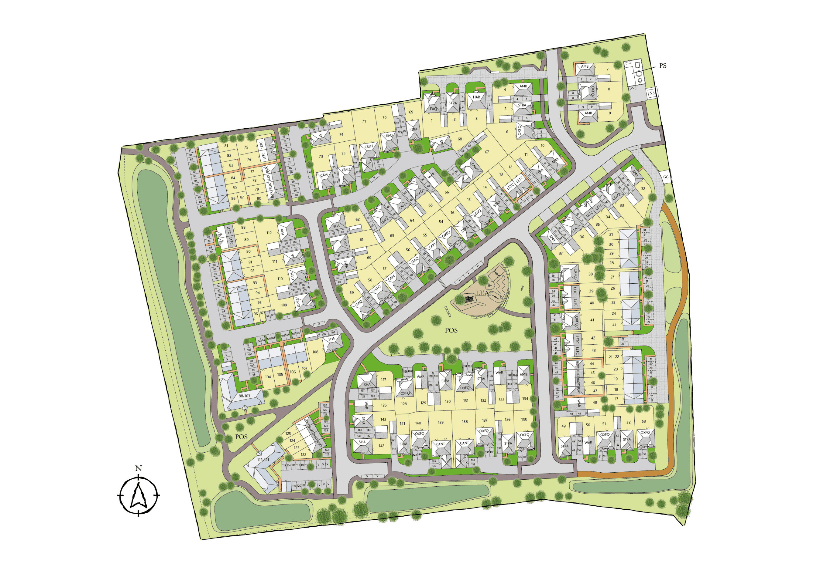Interactive Site Plan 7491v1 plan