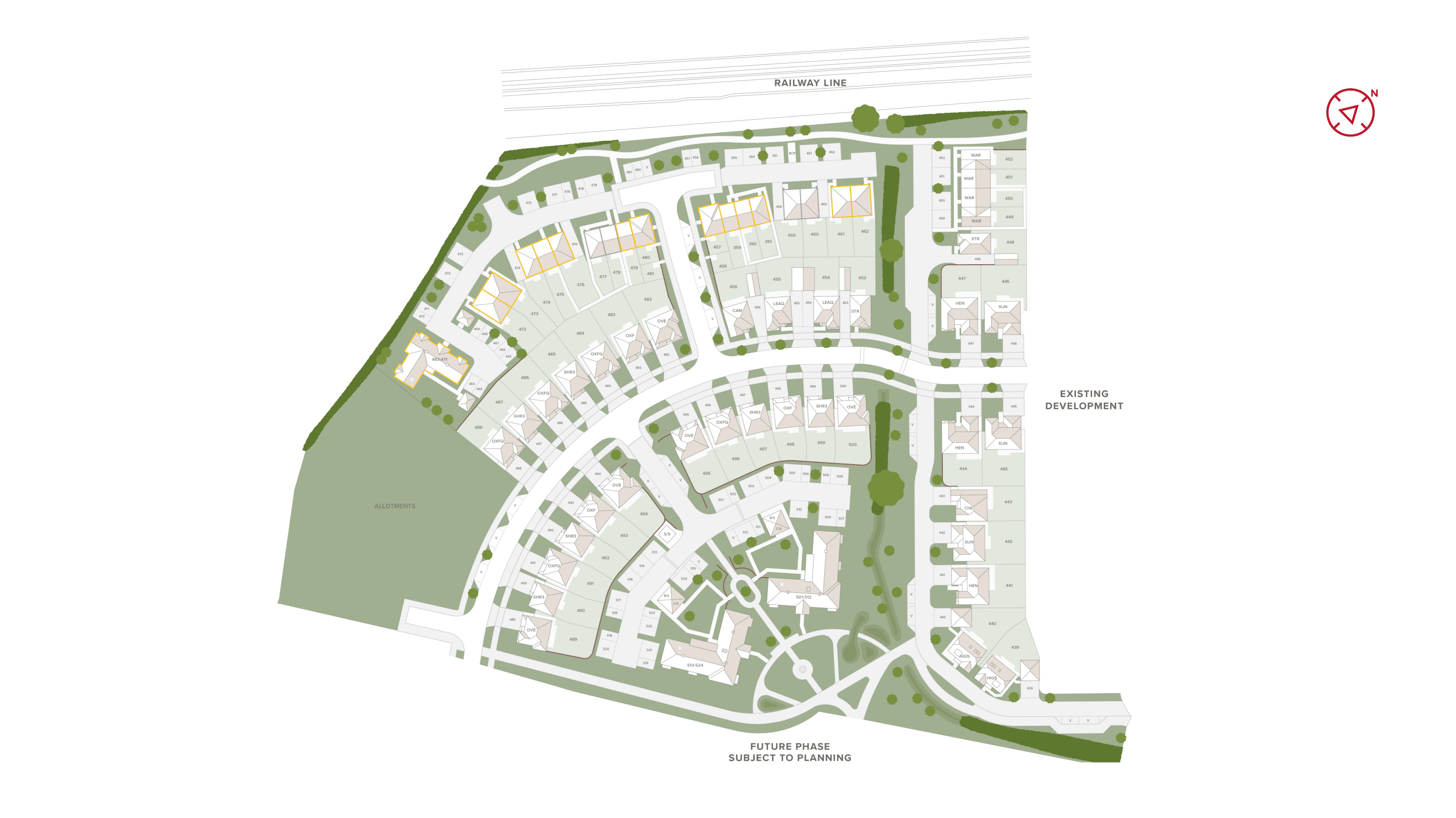 Interactive Site Plan 8534v1 plan